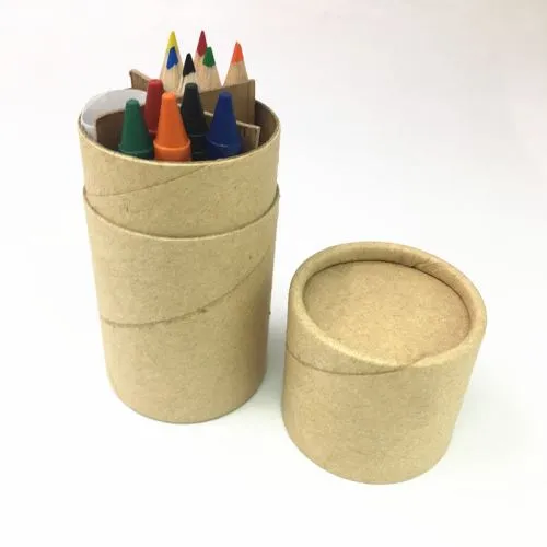 Set Lukisan dengan Pensel Warna Krayon Pengasah Pemadam